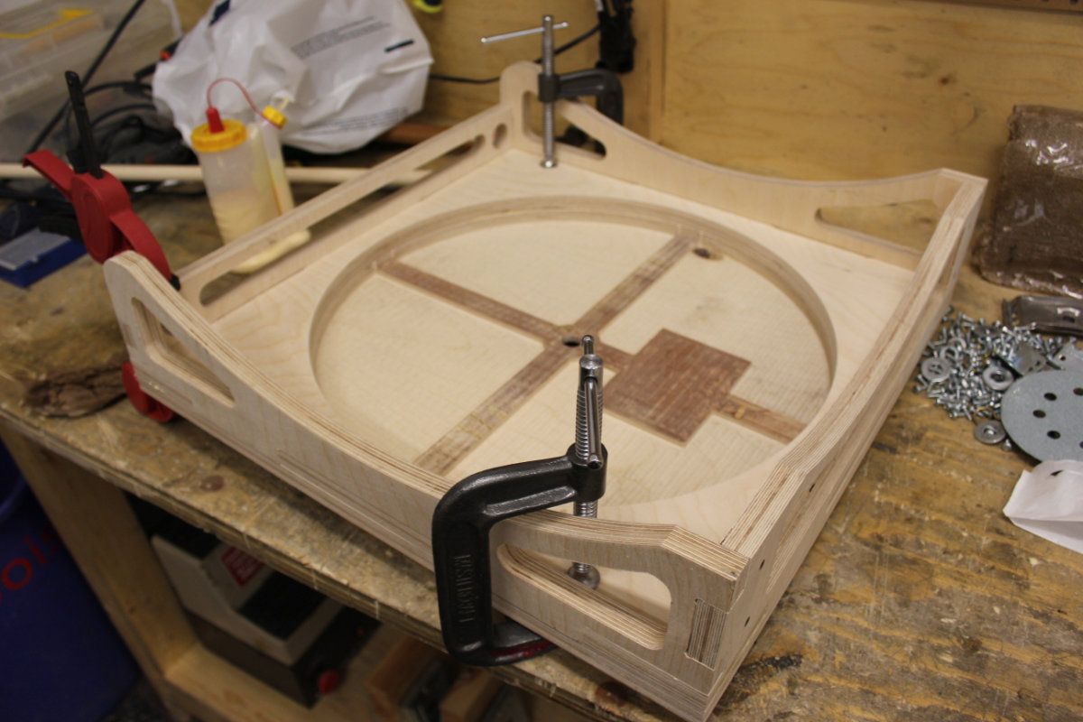 The glued Rocker Base