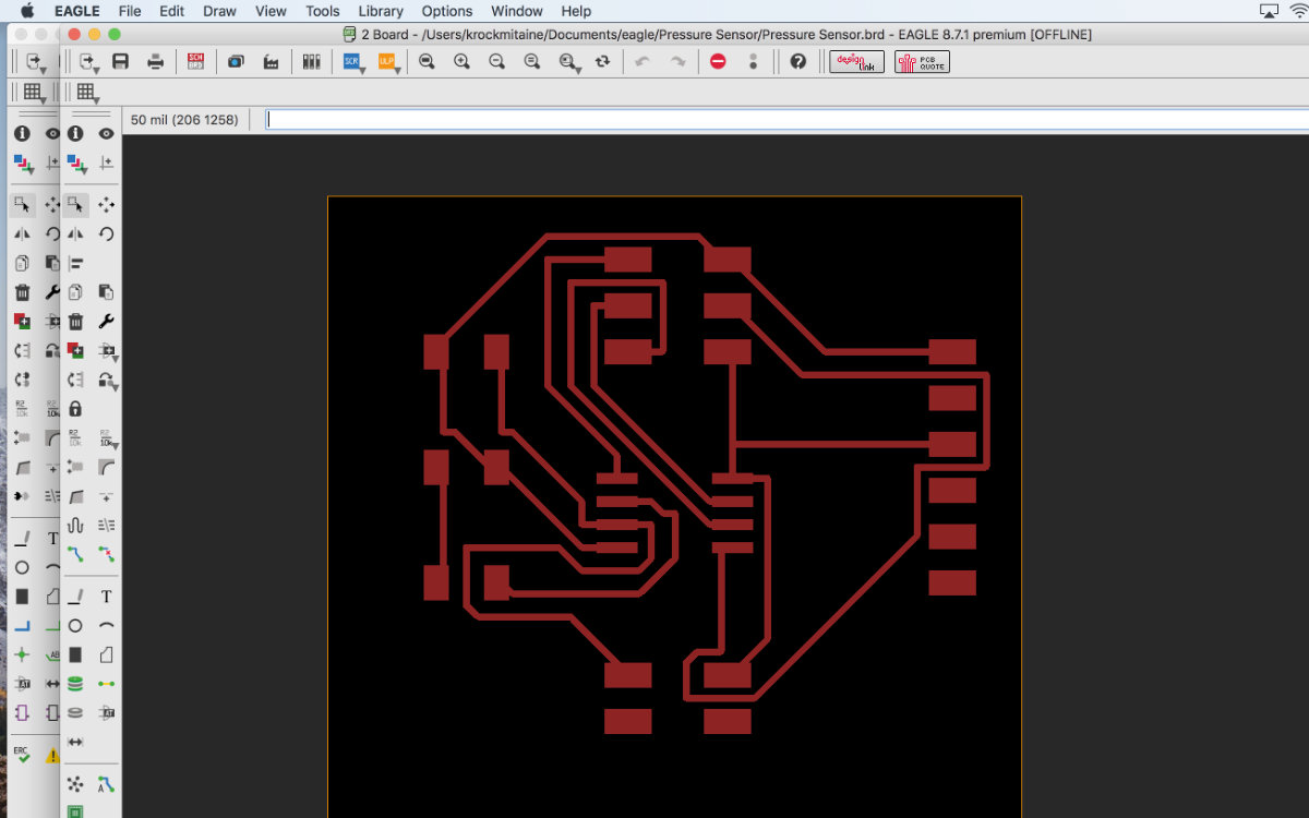 And the board view of our pressure sensor.