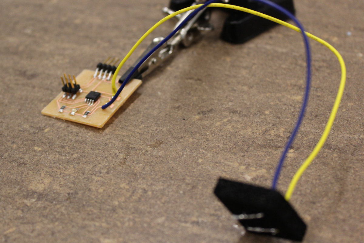 Complete sensor board.