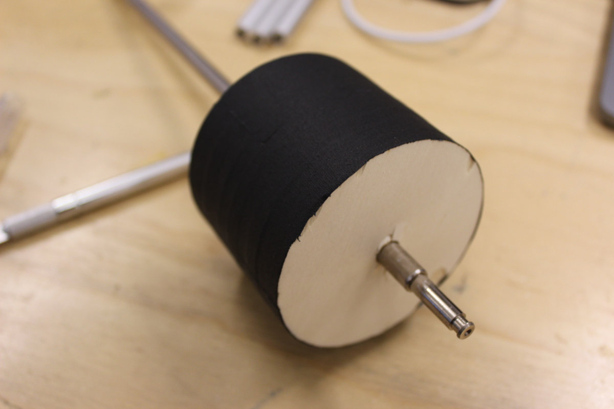 The first paper roller
