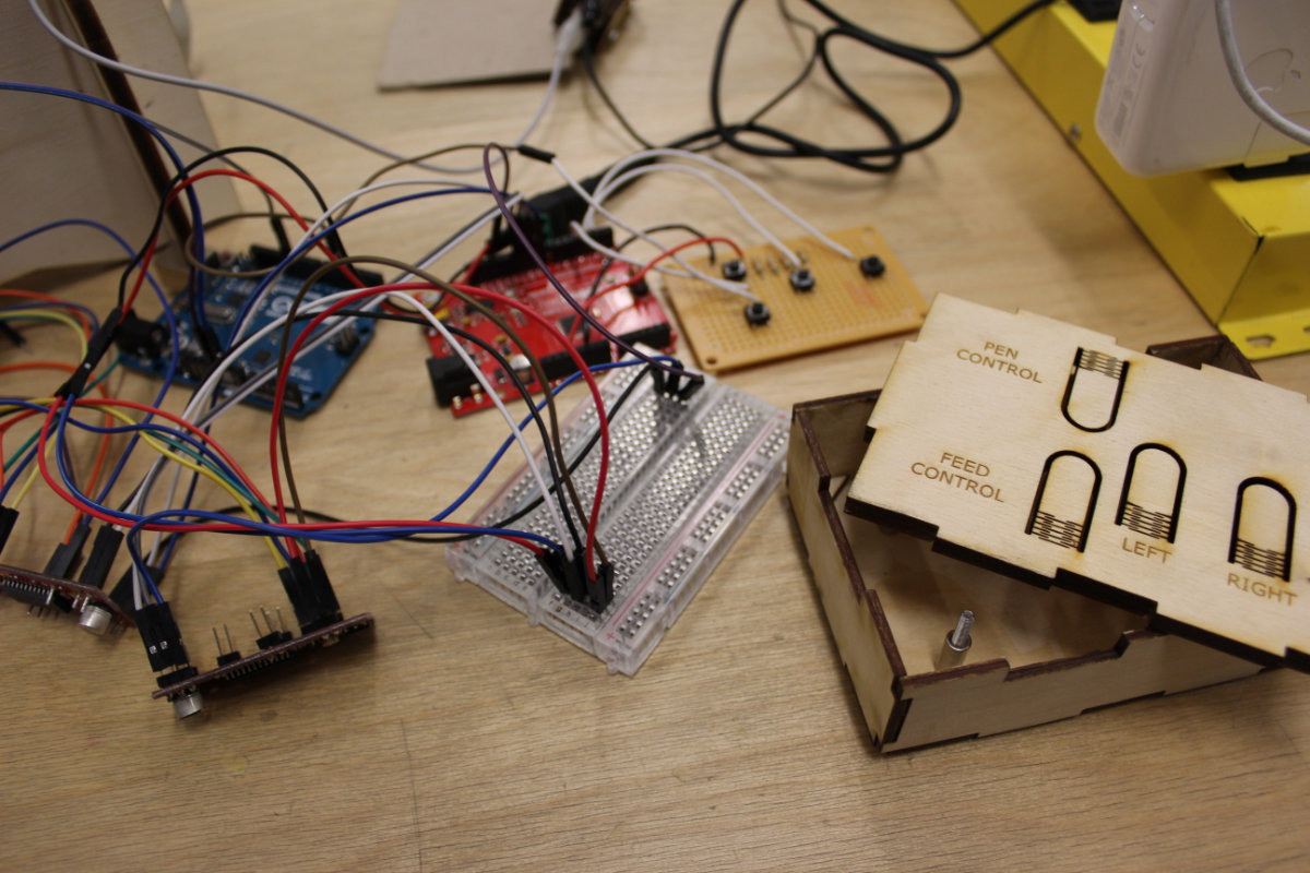 The challenge of putting all these components inside the box