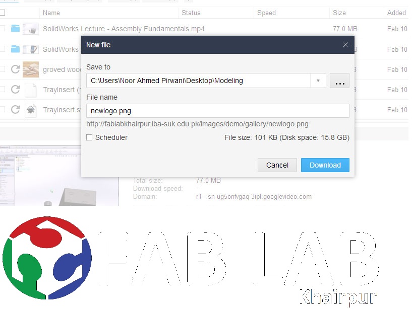 logo downloading