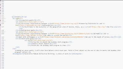 Nested HTML elements