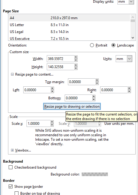 Resize image size