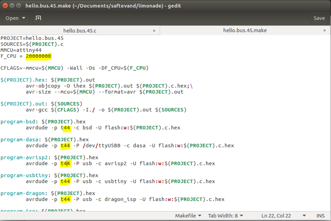 makefile