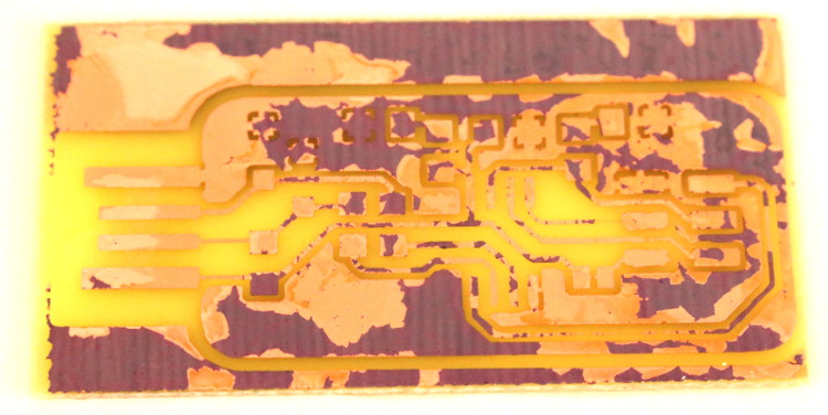 Over-etching Over-etching