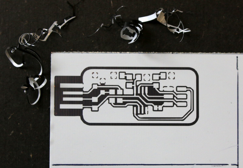 Peeled mask Peeled mask