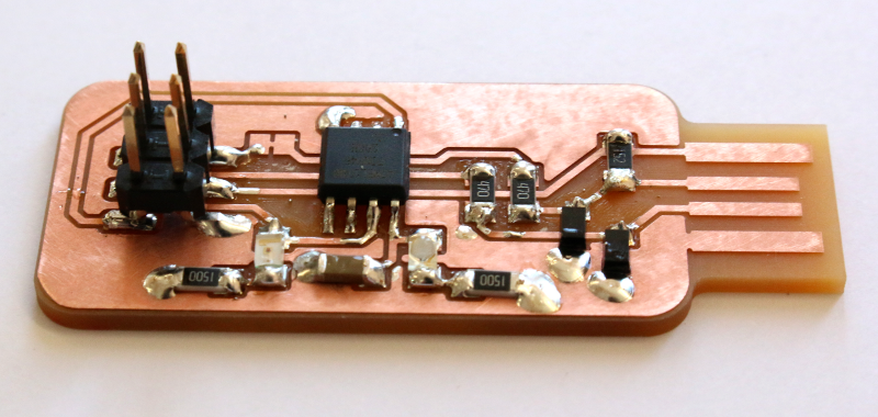 Populated board Populated board