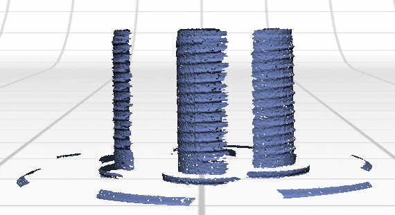 Misaligned scan Misaligned scan