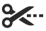 Cut icon Cut icon
