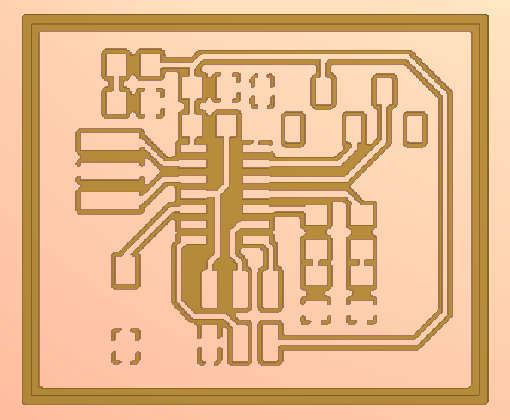 Milling job preview Milling job preview