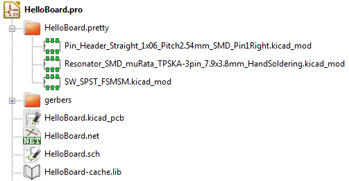 KiCad project KiCad project