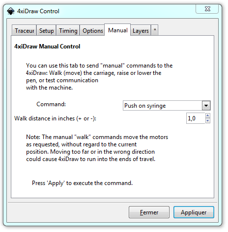 Manual tab Manual tab