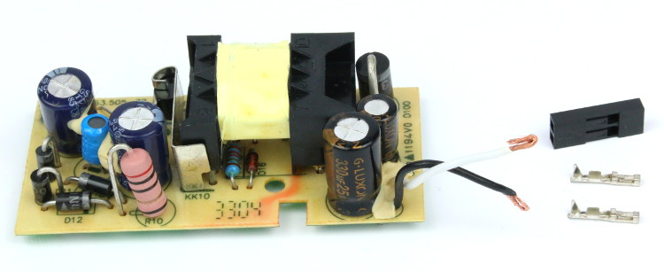 Preparing for crimping Preparing for crimping