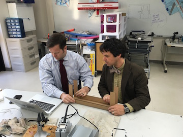 Assembled Cardboard Rocket
                                                           