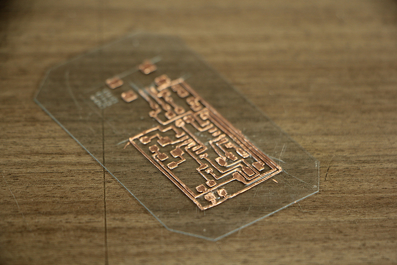 Making flexible PCBs with Vinylcutter