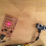 Communicating with sensor and LED board