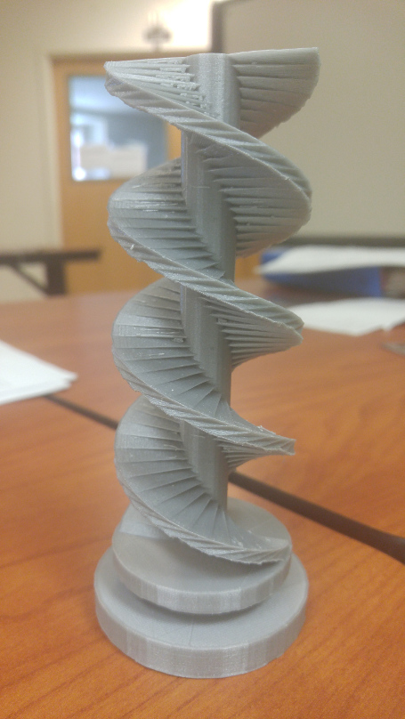 3D printed screw