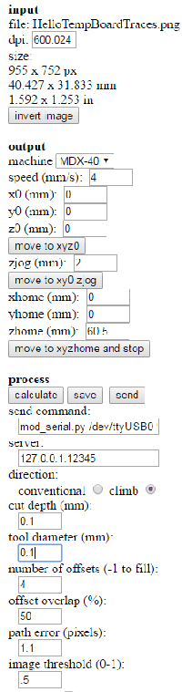 SettingsTraces