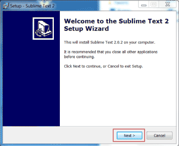 sublime text 2 install 2