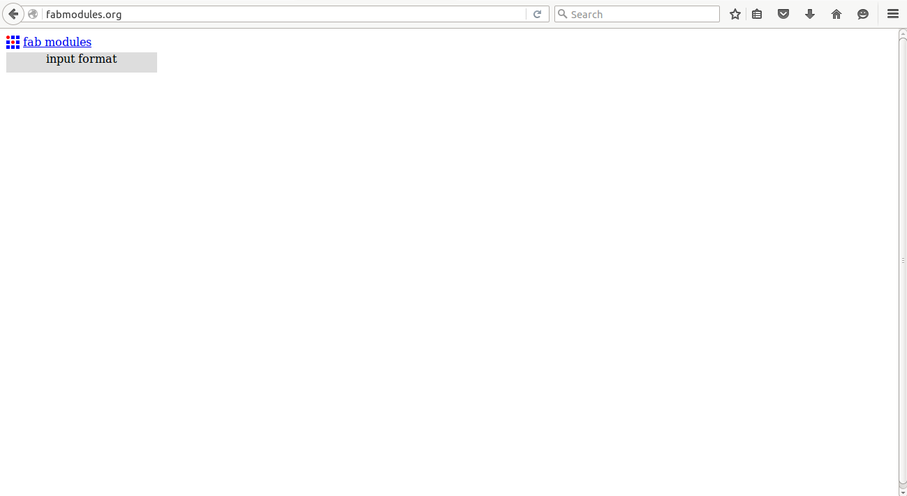 starting with fabmodules