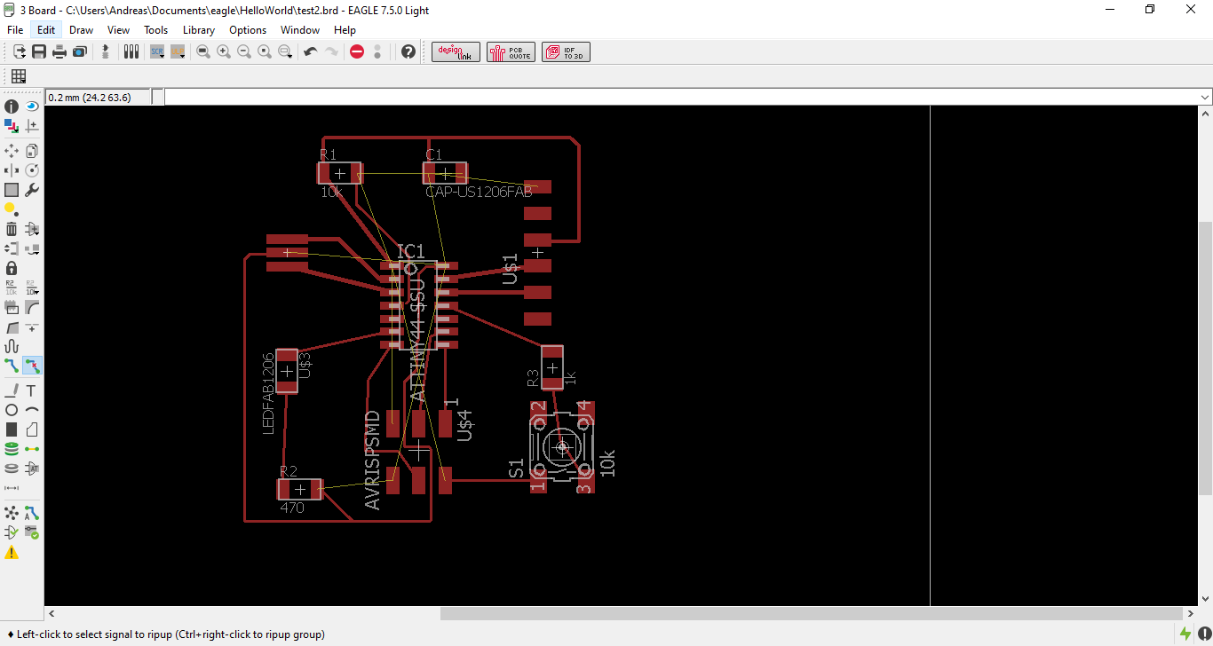 almost finished the tracing