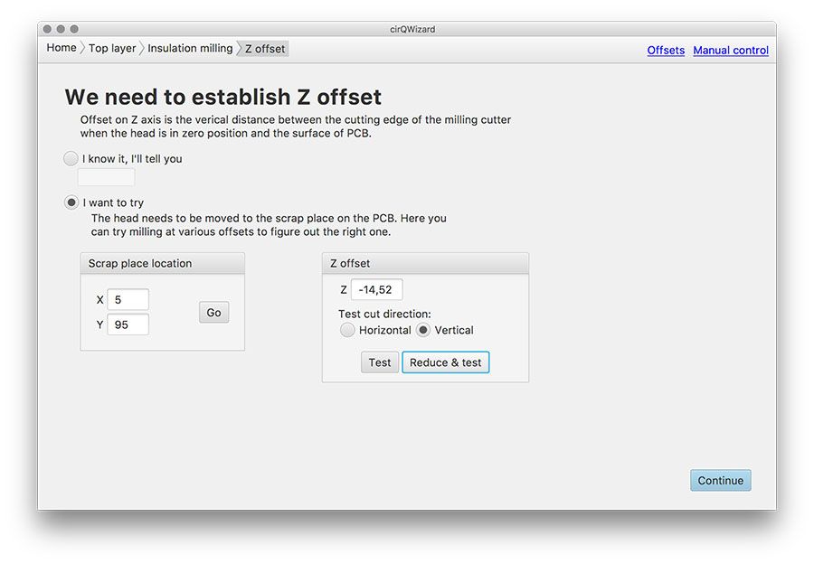 Finding the Z-offset