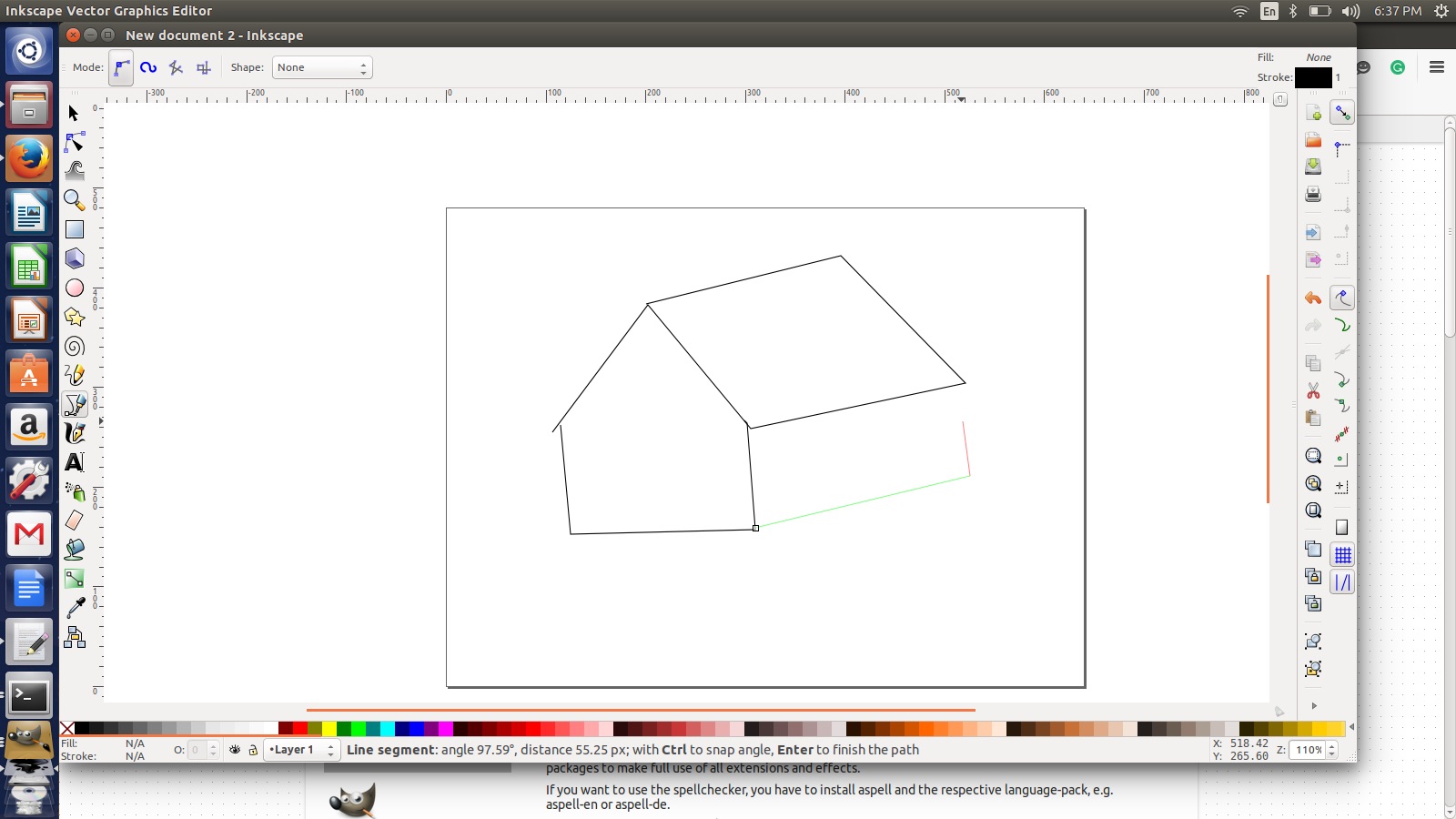 inkscape outline