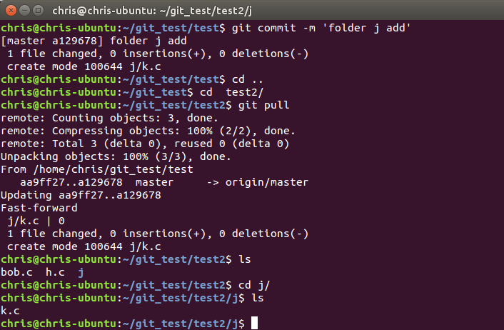 git pull