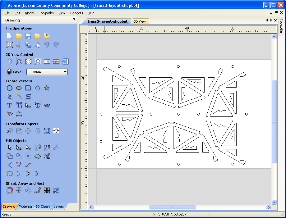 aspire layout