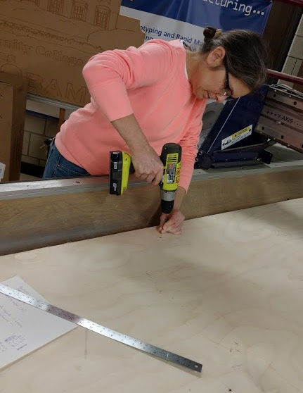 securing plywood