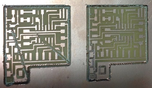 Settings FabModules for cutting