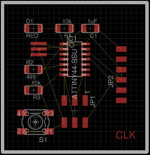 Layout - placed components