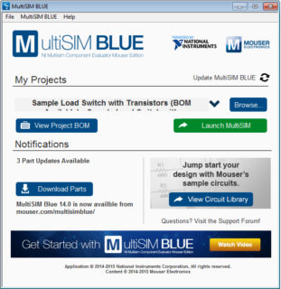 Multisim Blue