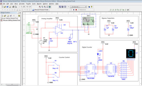 Multisim Schematic