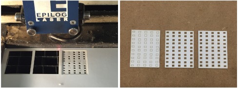 Laser cutter mask
