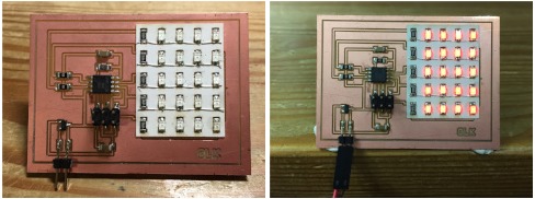 LED array board