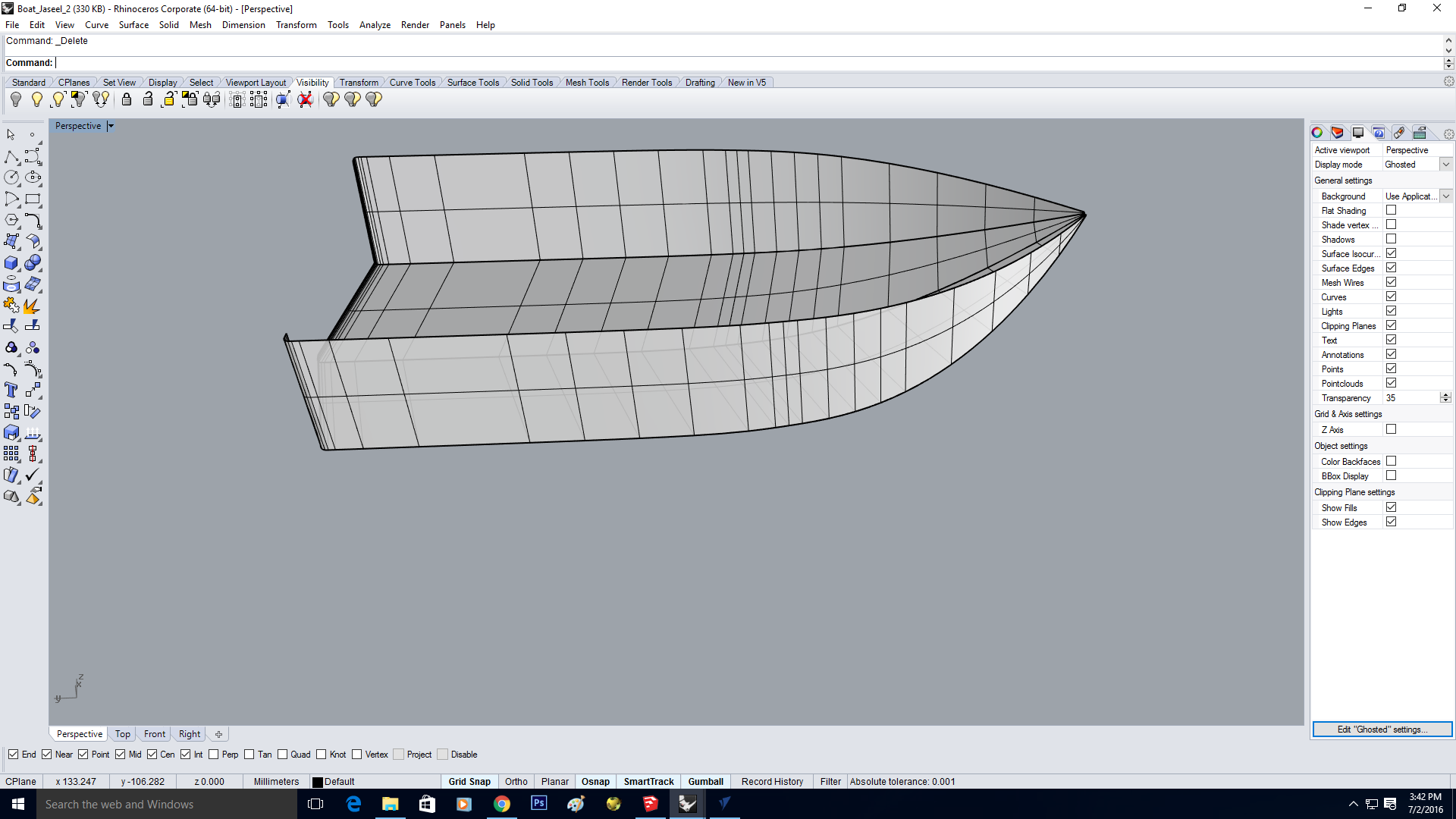 Composite Material Fab Academy Rhino