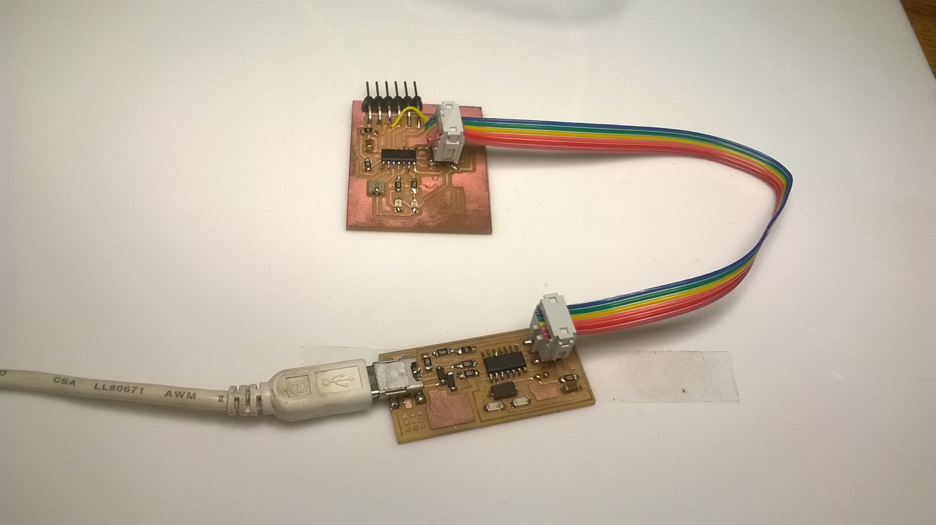 Attiny ISP Connection