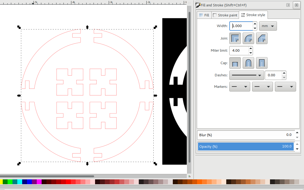 The modified image