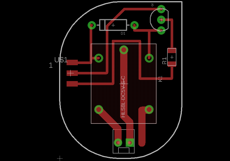 Relay board layout