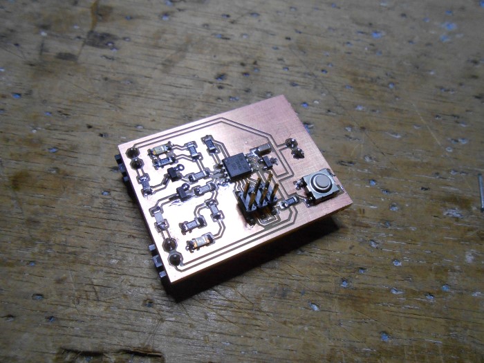 The dual Nitinol driver board populated