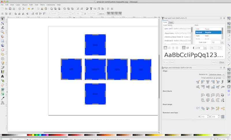 inkscape cube