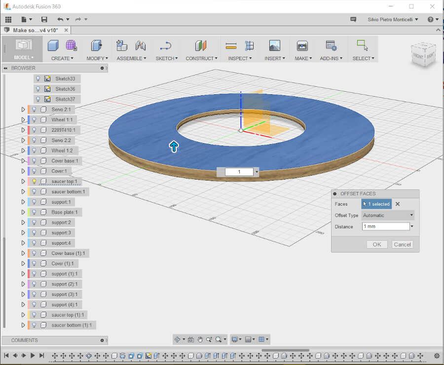 Use sketches and Presspull functionality to create body details;