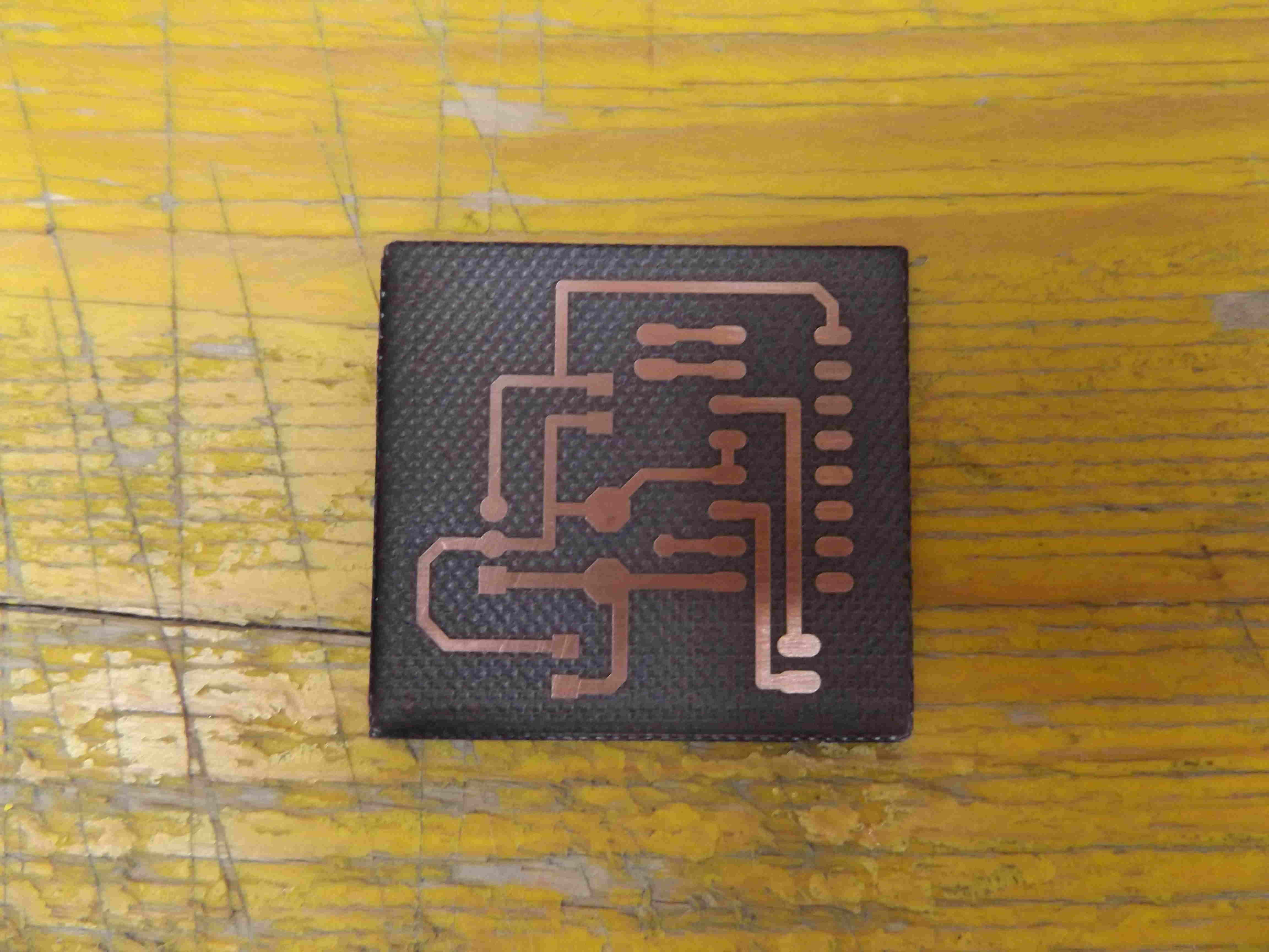 H bridge board milled