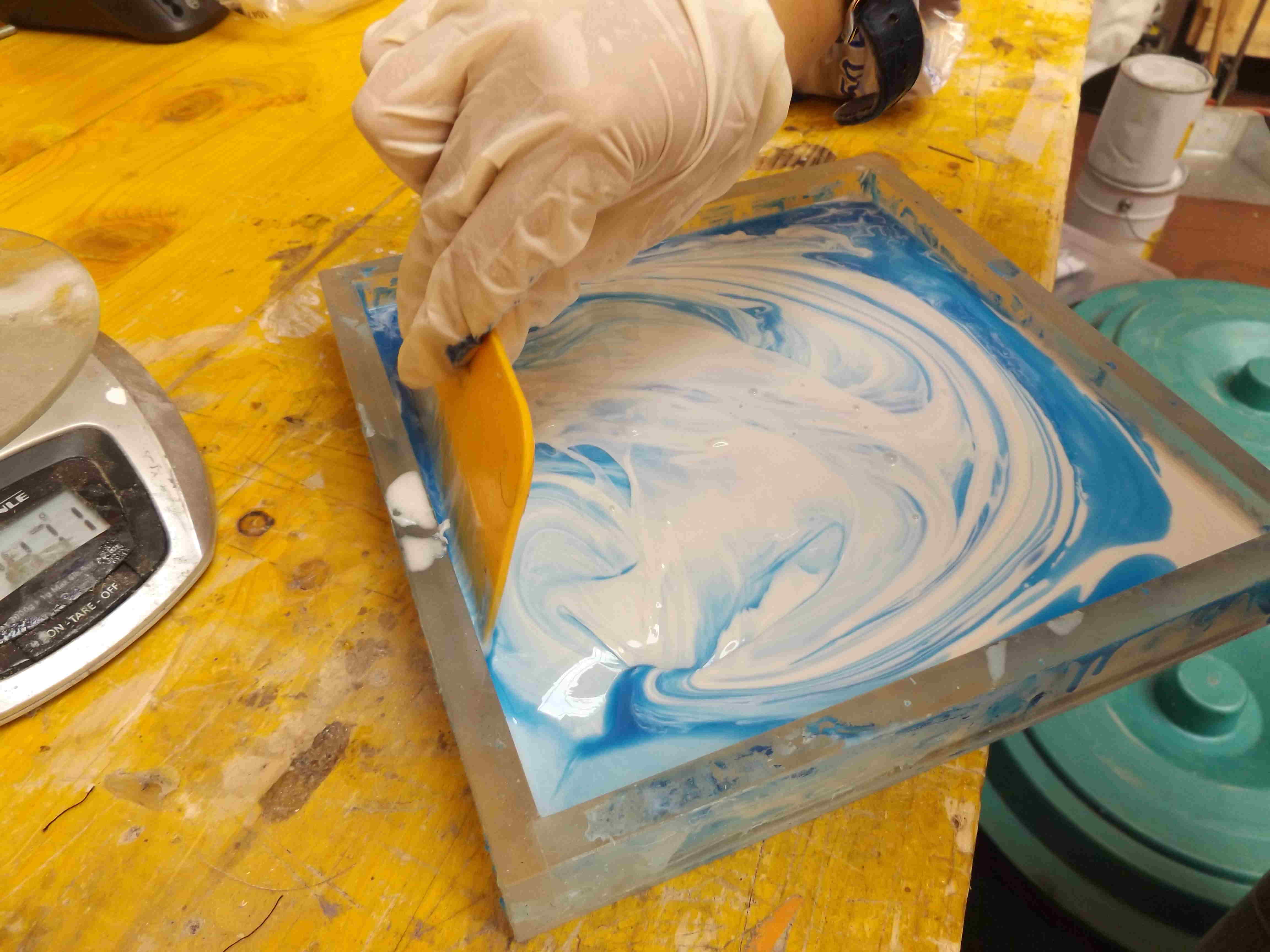 mixing silicon