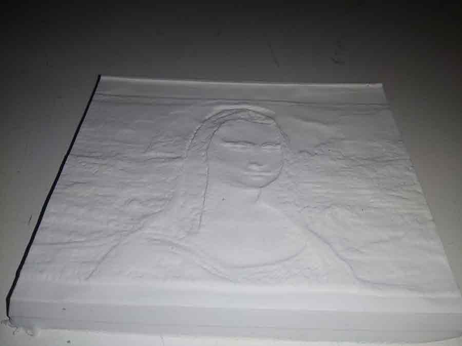 making the model for milling the mold