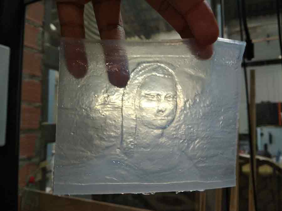 making the model for milling the mold