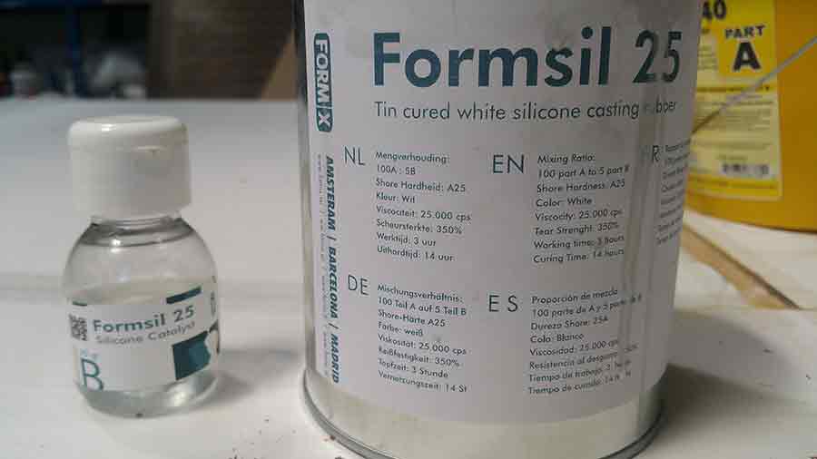 making the model for milling the mold