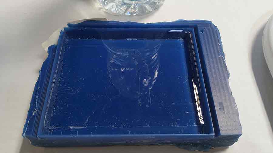 making the model for milling the mold